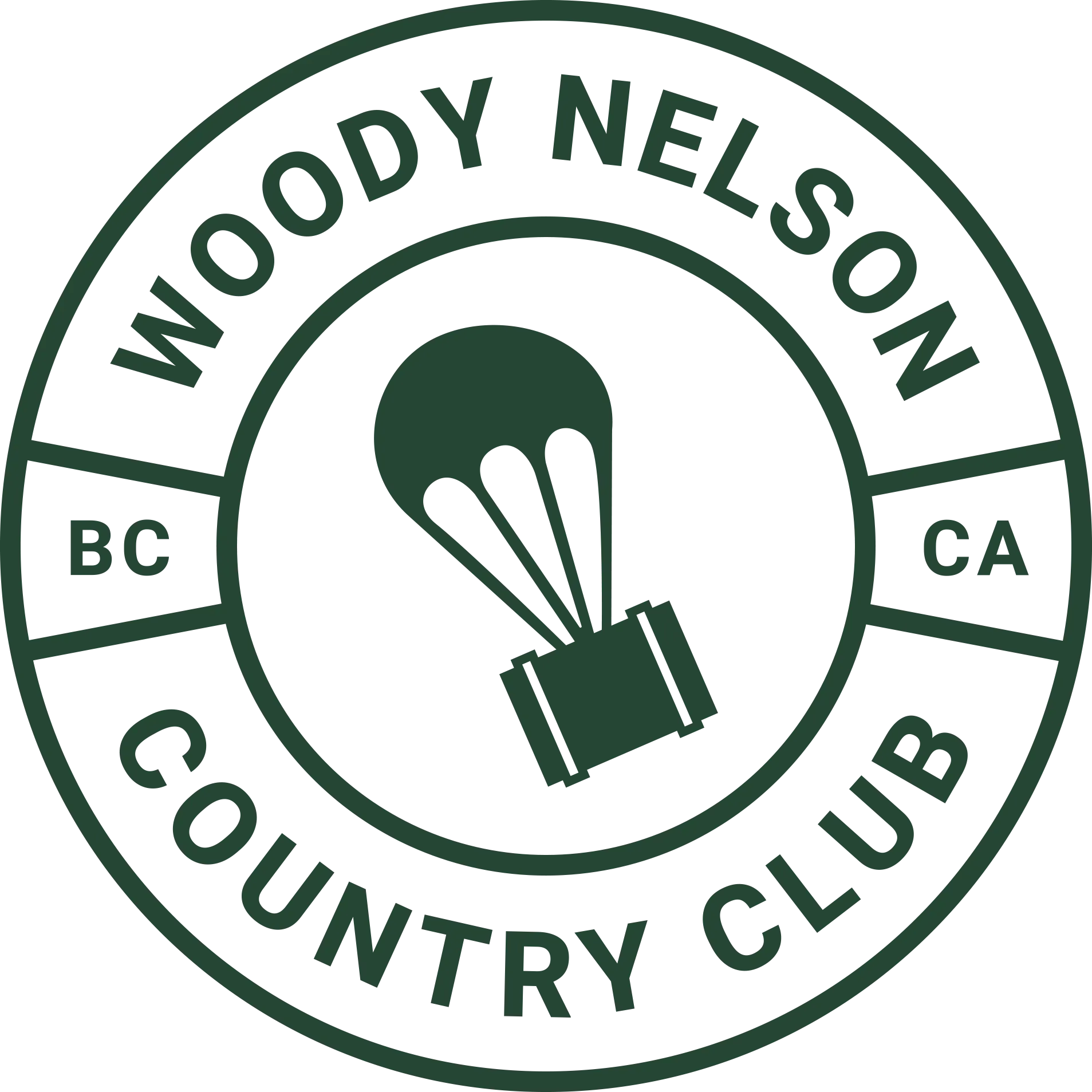Woody Nelson Country Club logo