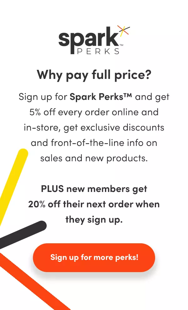 Advertisement for Spark Rewards Membership