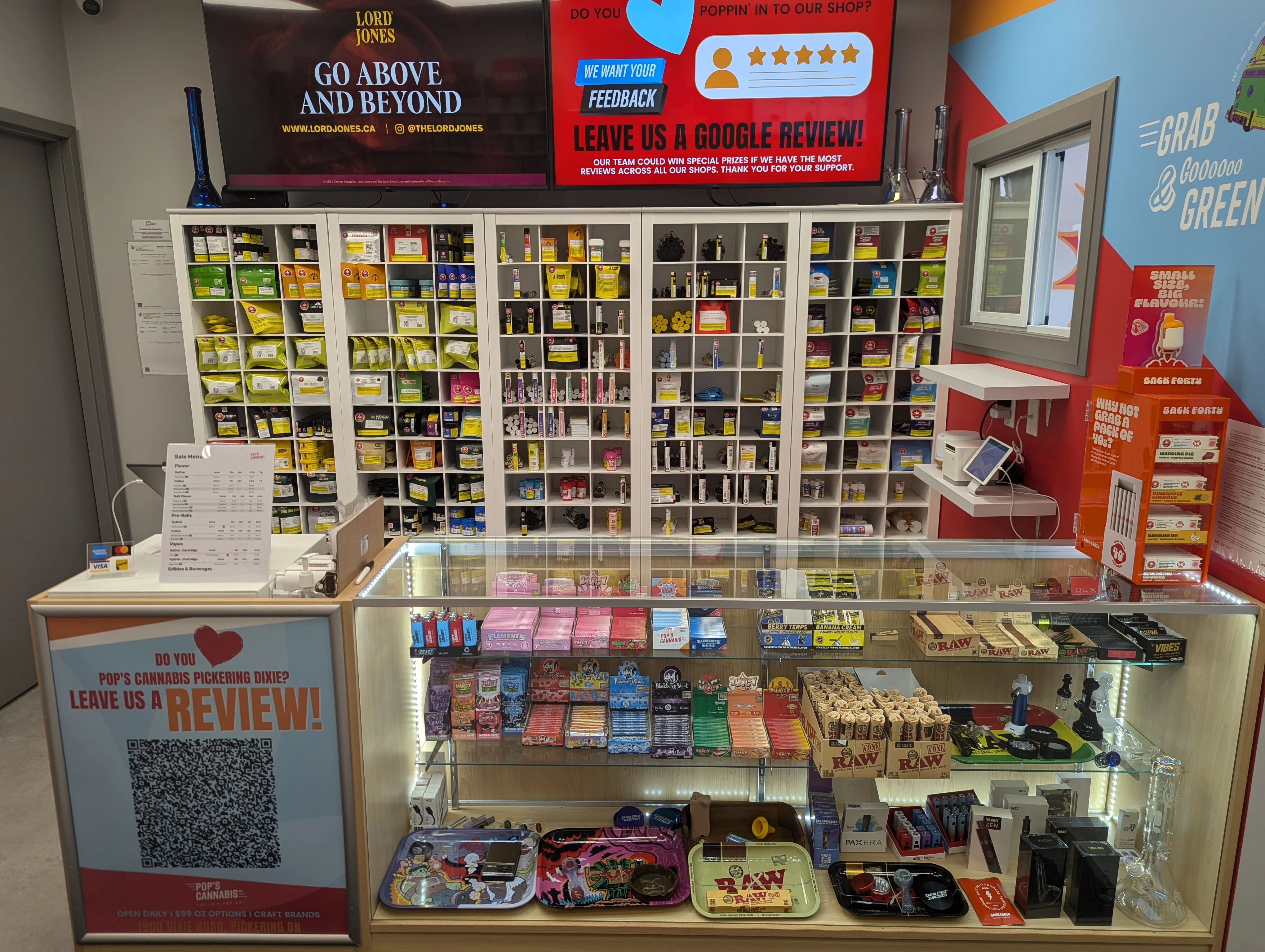 Pickering (Dixie Road) Cannabis Store - Pop's Cannabis